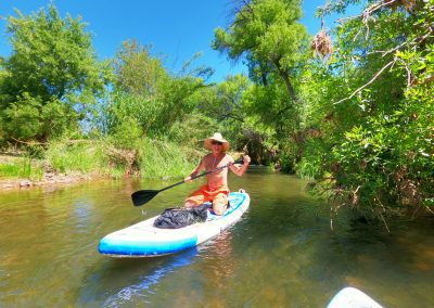 Fun Things To Do In Sedona - paddleboard Oak Creek