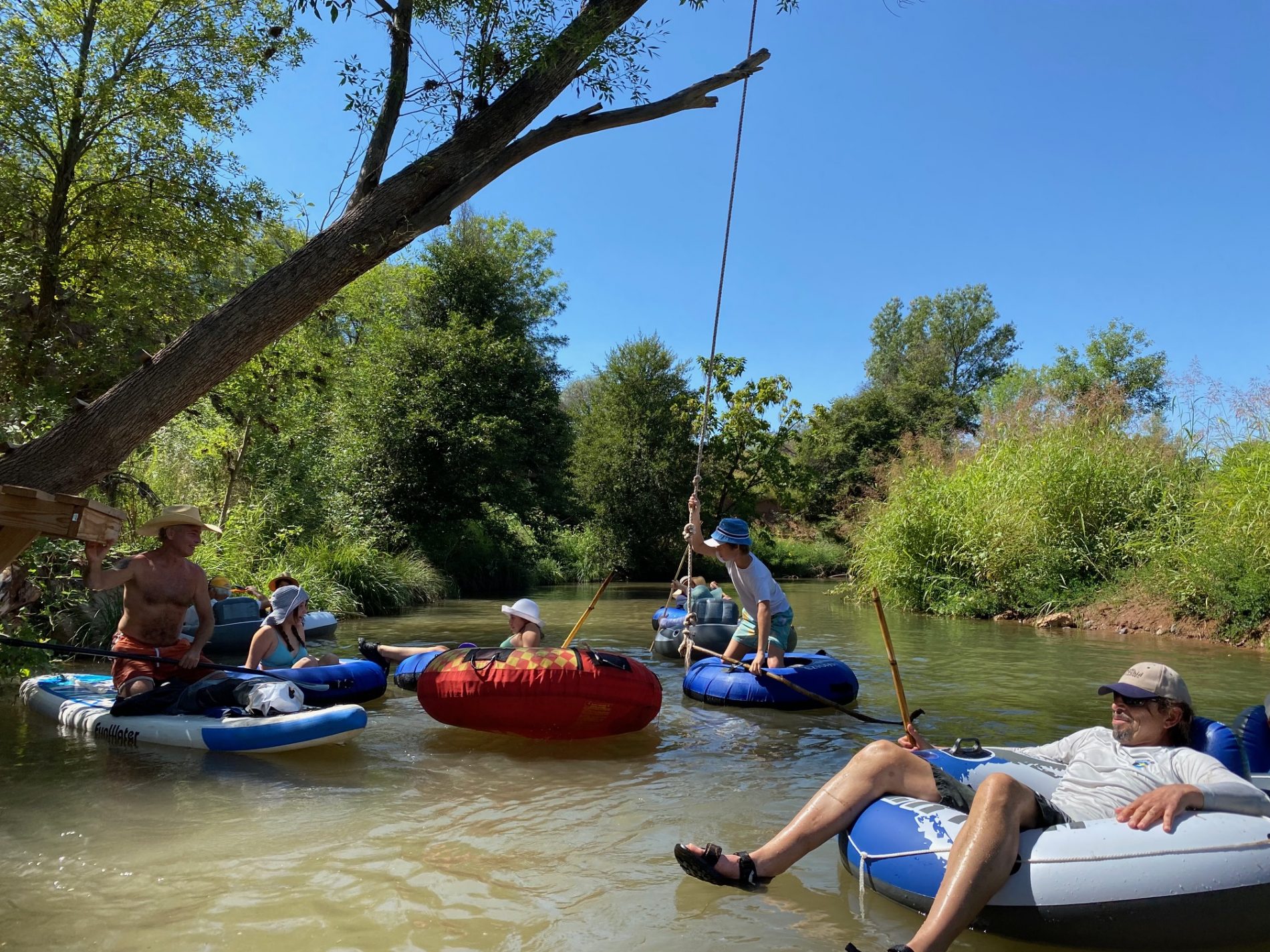 Oak tubing with Daniel Posney